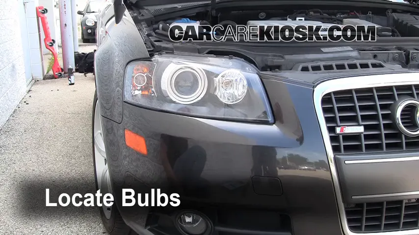 2008 Audi A3 Quattro 3.2L V6 Lights Turn Signal - Front (replace bulb)